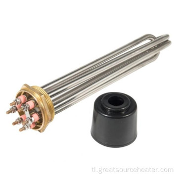 Industrial Immersion Tubular Heater para sa Liquid Heating.